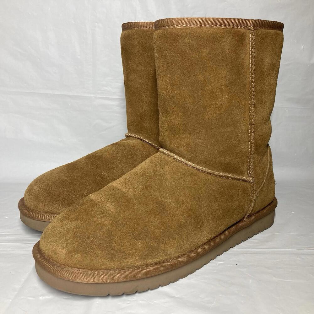 Women’s Size 8 Koolaburra by UGG Chestnut Brown Koola Short Suede Boots 1017090